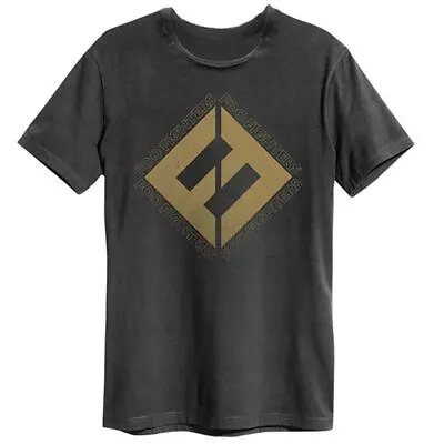 Buy Amplified Foo Fighters Concrete & Gold Charcoal Cotton T-Shirt • 18.36£