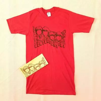 Buy 80S Dead Beatlefest'81 Short Sleeve T-Shirt Pamphlet Made In The Usa Red S • 116.32£