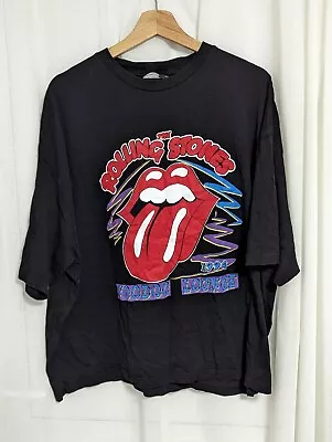 Buy The Rolling Stones T-Shirt Voodoo Lounge 1994 Black Mens L Music Rock Band • 9.99£