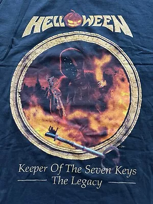 Buy Vintage Helloween Keeper Of The Seven Keys Legacy Tour XL T-shirt Gamma Ray • 9.44£