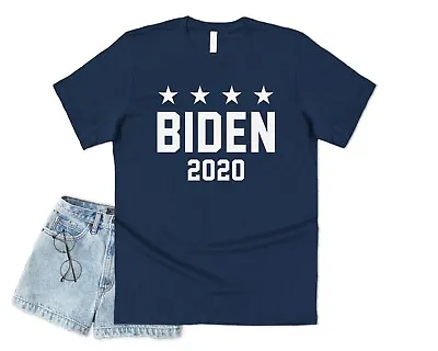 Buy Joe Biden 2020 T-shirt Funny USA Election Campaign Vote President American • 11.99£