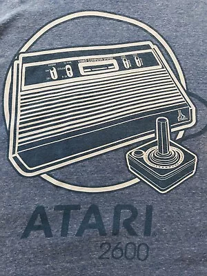 Buy Vintage Atari 2600 Video Console Adult Size T Shirt Medium • 16.99£