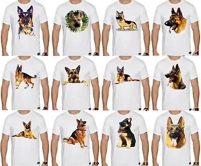 Buy German Shepherd Dog T Shirt Mens Womens Child's Kids T-shirt Dog Puppy Pet • 9.99£