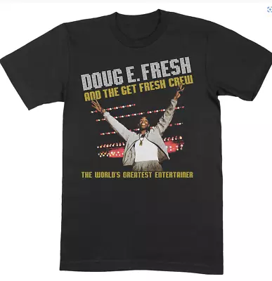 Buy Doug E. Fresh Unisex Tee: The World's Greatest Official Merch New Black Size Xl • 17.89£