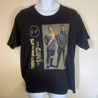 Buy Twenty One 21 Pilots The Bandito Tour 2019  Black T-Shirt Men’s XL • 11.34£