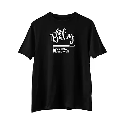 Buy Baby Loading T-Shirt, Pregnant Shirt, Pregnancy Reveal Shirt, Mom To Be Shirt • 10.99£