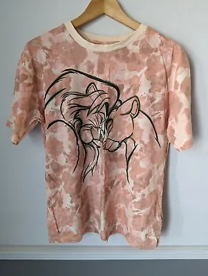 Buy TU Disney Lion King Pink Camouflage T-Shirt Simba & Nala Size 8 Boyfriend Fit • 7.99£