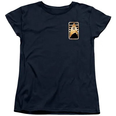 Buy Star Trek Womens T-Shirt Discovery Cadet Badge Navy Tee • 22.22£