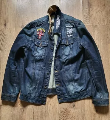 Buy Rock/heavy Metal Denim Jacket - Large - £90 New! • 19.99£