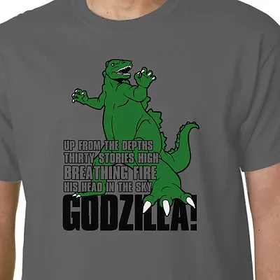 Buy Godzilla TV Cartoon T-shirt HANNA-BARBERA GODZOOKIE KIDS TV FUNNY GEEK 80'S • 14.99£