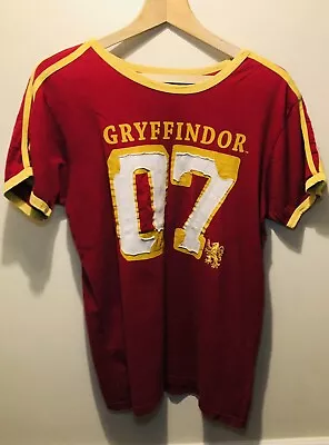 Buy HARRY POTTER GRYFFINDOR T Shirt Quidditch Red Small S - Please Read Description • 8.95£