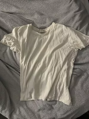 Buy Saint Laurent 1971 T Shirt Size Medium White • 49£