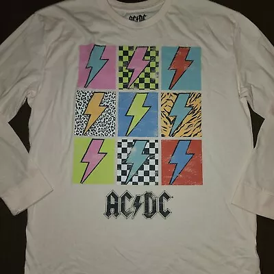 Buy New Kids Unisex Acdc Ac/dc Band Long Sleeved Tee T-shirt Size Xxl 16/18 • 7.84£