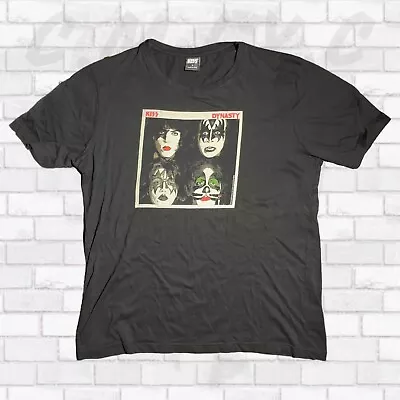 Buy Kiss Merch Rock N Roll Heavy Metal Music Mens Tshirt L Vintage Graphic Print Y2K • 18.53£