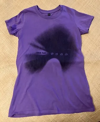Buy Purple Linkin Park A Thousand Suns World Tour T-Shirt Woman/Girl S (8) 32” Chest • 8.95£
