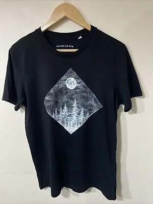 Buy Descended From Odin Full Moon Crew Neck T-shirt Size Medium Pit To Pit 20” • 9.99£