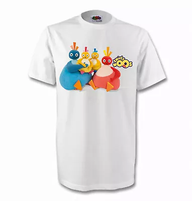 Buy Twirlywoos Childrens T-Shirts - 2 Designs - 7 Colours - Sizes 1-15 Yrs • 7£