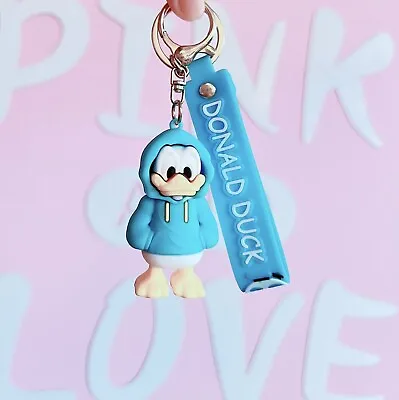 Buy Donald Duck Hoodie Disney Keychain Keyring Pendant Bag Charm • 5.59£