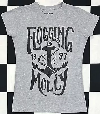 Buy NWT Official Merchandise Flogging Molly Vintage Styled Graphic Print Juniors (S) • 21.78£