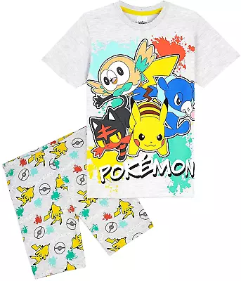 Buy Pokemon Pyjamas / Pyjama Set - Short Sleeve - 10-11 Years • 10£