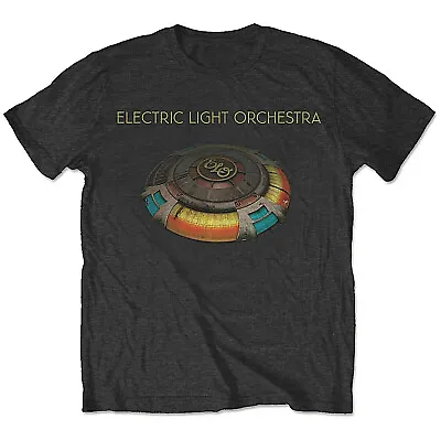 Buy Official Electric Light Orchestra T Shirt Mr Blue Sky Black Mens Rock ELO New • 14.88£