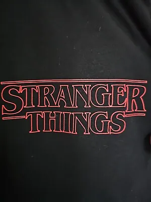 Buy Stranger Things Lounge Wear Joggers UK18/20 And Slippers UK5/6 • 19.99£