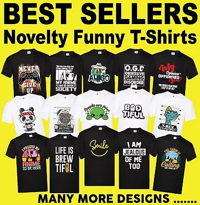 Buy Funny T-Shirt Novelty T Shirts Joke Christmas Birthdays Gift Unisex Men's Womens • 9.95£