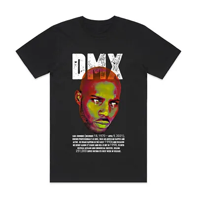 Buy Custom T Shirt Dmx World Music Hip Hop R&b Vintage Tee Artist Pop • 25£