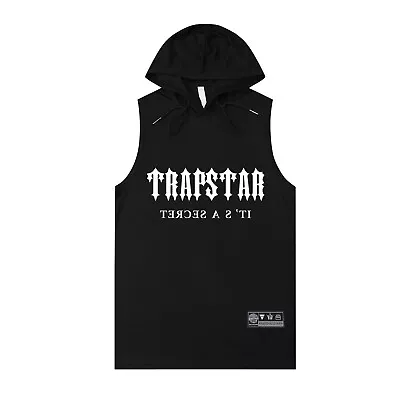 Buy Trapstar Pullover Vest Sleeveless Casual Hoodie Hooded Tank Tops Muscle T-Shirt • 14.94£