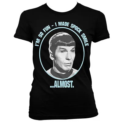 Buy Officially Licensed Star Trek - I Made Spock Smile Men's T-Shirt S-XXL Sizes • 9.99£