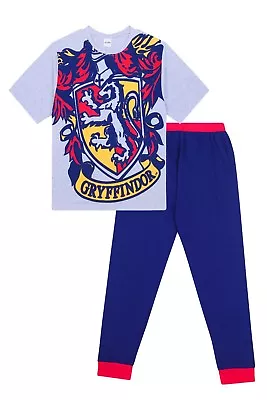 Buy Men's Harry Potter Gryffindor Character Cotton Pyjamas Sizes M To 5XL • 15.99£
