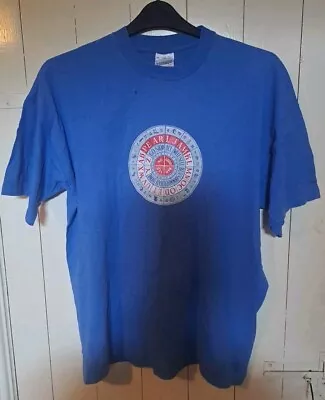 Buy PEARL JAM No Code Vintage 90s T-shirt Blue XL Screen Stars Backprint RARE • 25£