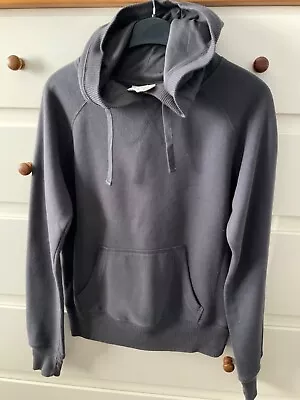 Buy New Look Dark Grey Hoodie Hooded Sweater Kangaroo Pocket 10 Soft Cotton Mix • 4.99£