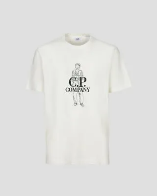 Buy C.P. Company 14CMTS261A British Sailor Print T-Shirt • 110£