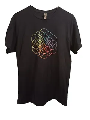 Buy Coldplay Concert Tshirt Vintage Retro        A Head Full Of Dreams Tour 2017* • 4.72£