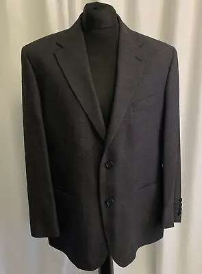 Buy Collezione M&S Formal Jacket Blazer Tiberghien Textured Wool  Navy LARGE A390 • 9£