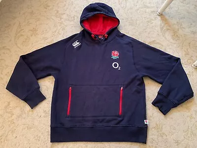 Buy England Rugby Player Issue Training Hoody Hoodie Size Medium • 19.95£