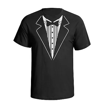 Buy Mens Tuxedo T-Shirt Birthday Wedding Fancy Dress Suit Premium Quality Gift • 8.99£