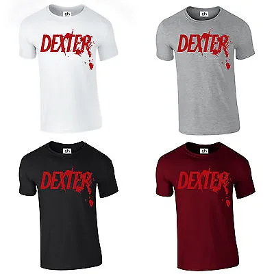Buy Dexter Blood Spatter TV Show XS-3XL DEXTER MORGAN UNISEX TOP (DEXTER, T-SHIRT) • 6.99£