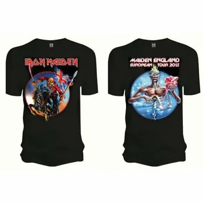 Buy ** Iron Maiden Trooper Seventh Son Maiden England 2013 Tour T-shirt Official ** • 17£