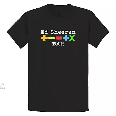 Buy Ed Sheeran Mathematics Tour Shirt Colour - Mumbai, India • 15.99£
