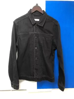 Buy ALLSAINTS Black Denim Jacket UK Large D38 • 9.99£
