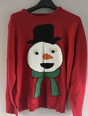 Buy Men’s Snowman Christmas Jumper XL • 10.50£
