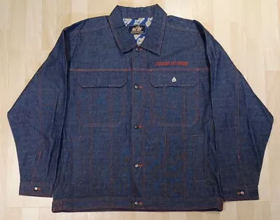 Buy JOHNNY BLAZE Vintage Denim Jacket Size XL Pit To Pit 27  METHOD MAN HIP HOP • 64.98£