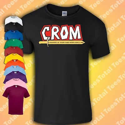 Buy Crom Laughs At Your Four Winds T-Shirt Conan The Barbarian | Retro 80s | Arnie | • 15.29£