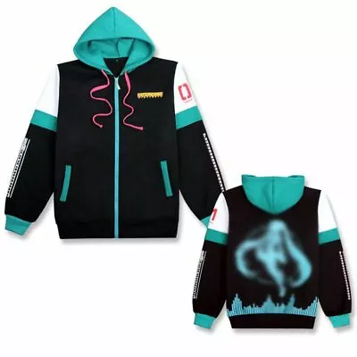 Buy New Anime Costume Coat Jacket Full-Zip Hoodie Sweatshirt Jumper Top • 26.63£
