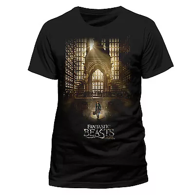 Buy Official Fantastic Beasts And Where To Find Newt Hallway Black T-shirt (new) • 12.99£