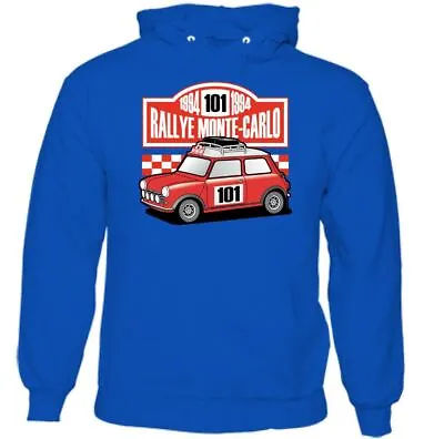 Buy Rallye Monte Carlo Mens Classic Mini Hoodie Rally Cooper Car Driver Top Racing • 24.49£