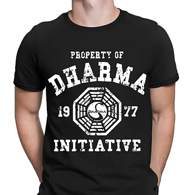 Buy Dharma Initiative 1977 Tv Show Lost Retro Vintage Mens T-Shirts Tee Top #6ED • 9.99£
