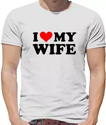 Buy I Love My Wife - Mens T-Shirt - Funny Valentine Love Gift Valentines • 13.95£